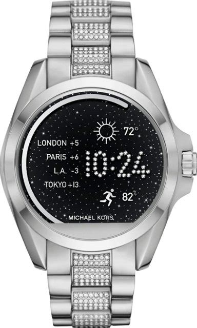 michael kors access smartwatch mkt5000|Bradshaw Silver.